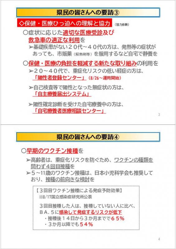 愛媛県BA.5医療危機宣言