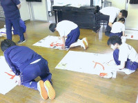 7.6　運動会テーマ看板作り (1)